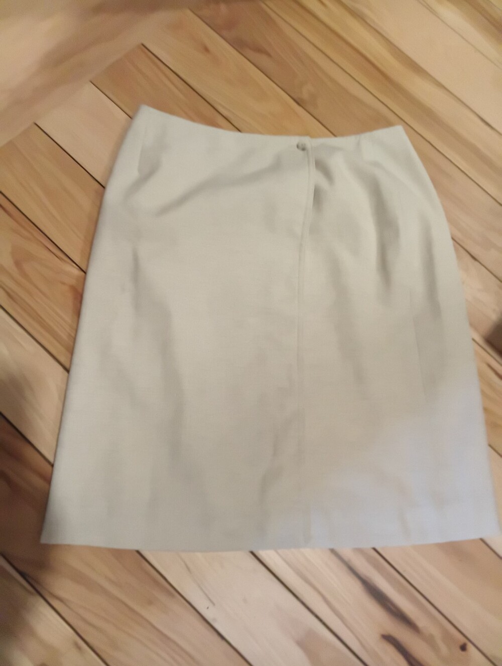 Vintage Pendleton Classic Cream Pencil Skirt Size 12
